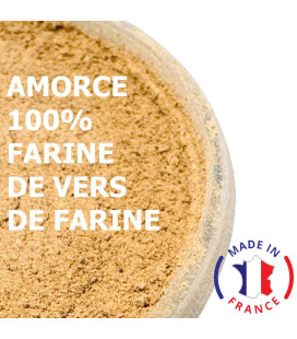 Amorce farine de Vers de Farine spécial carpe et Blanc