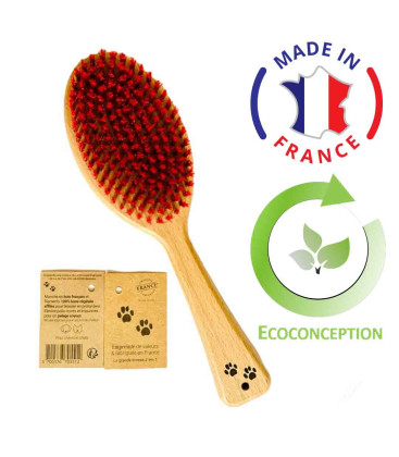 Grande Brosse pelage soyeux - Made in France pour gros chiens et grands chats