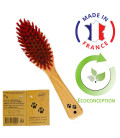 Petite brosse pelage soyeux pour chiens, chats et rongeurs l LA BROSSERIE FRANCAISE